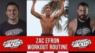 'Zac Efron Workout Routine Guide'