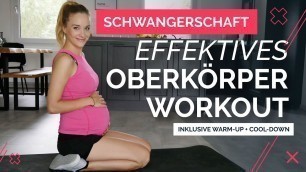 'Workout für Schwangere – Fokus: Oberkörper (inklusive Warm-Up & Cool-Down)'