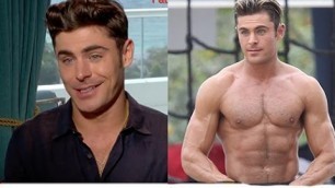 'Zac Efron Explains His Workout & Diet in Funny Interview with Fab TV | Baywatch'