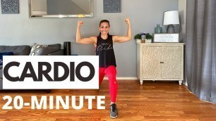 'Christian Fitness | 20 Min Cardio Workout | Christian Cardio No Equipment'