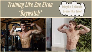 'Zac Efron\'s Official Workout DAY 1 Chest Shoulder Triceps (Push)'