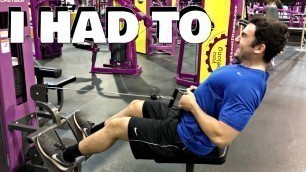 'CHEST & BACK WORKOUT, Planet Fitness SUCKS, FOOD, VLOG'