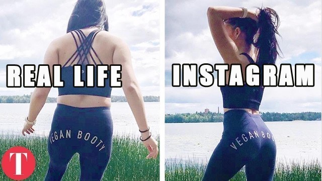 '10 Fake Instagram Fitness Model Tricks Exposed'