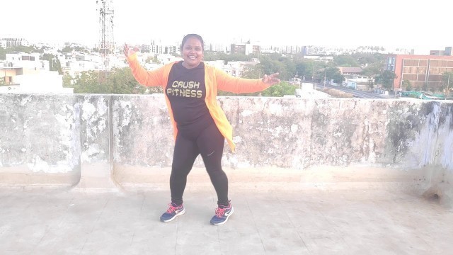 'Salsa workout | Gulabi Ankhein | #crushfitness #Dancefitness #cardioworkout'