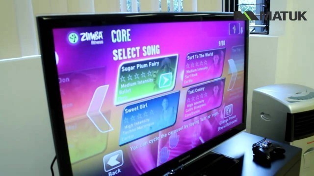 'Probando Zumba Fitness Core para Kinect'