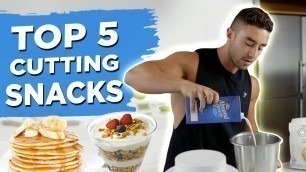 '5 Quick and Easy CUTTING SNACKS for Fat Loss | Zac Perna'