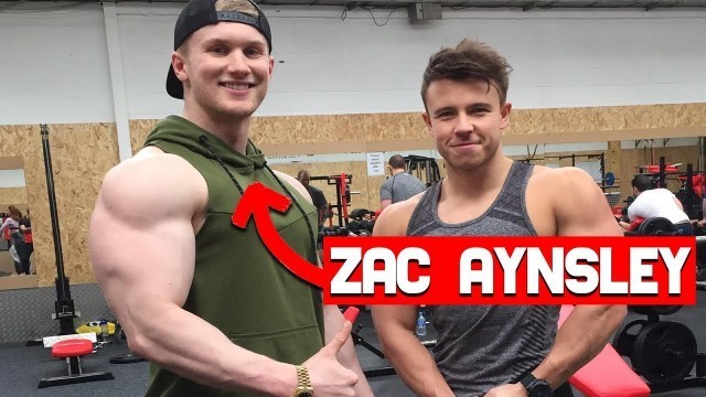 'I trained ARMS with GAT Athlete: Zac Aynsley'