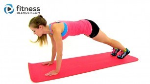 'HIIT Fat Blaster with Warm Up Cardio - High Intensity Interval Training Workout for Fat Loss'