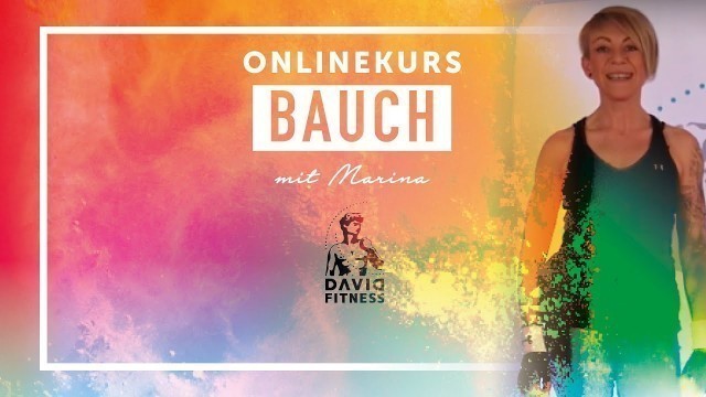 'Bauch Workout mit Marina'