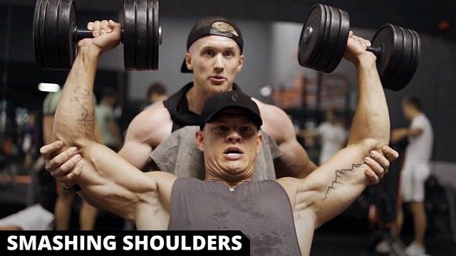 'EPIC SHOULDER WORKOUT WITH ZAC AYNSLEY'