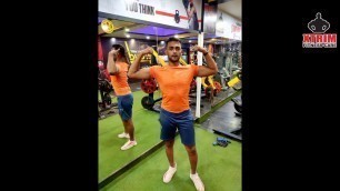 '15kg mass gain in  3 months -  Xtrim Fitness Care Transformation Fitness  Star of the Day Porbandar'