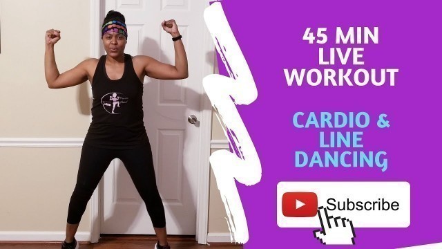 'Christian Workout | 45 Min Cardio & Line Dancing'