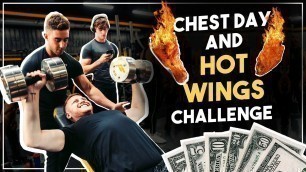 'Zac VS Hot Wings Challenge | with Behzinga, David Laid & Elliot Burton | Zac Perna'