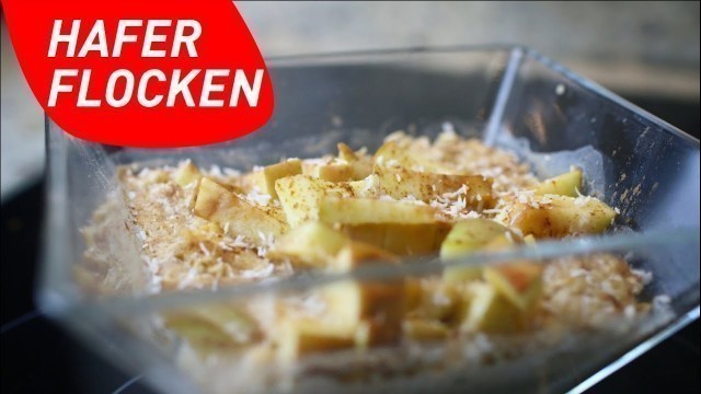 'SNACKFOOD: schnelles Haferflocken-Rezept (NUR 3 ZUTATEN) - Muskelaufbau Ernährung'