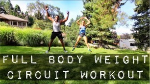 'Body weight workout - No Equipment  - No Excuses'