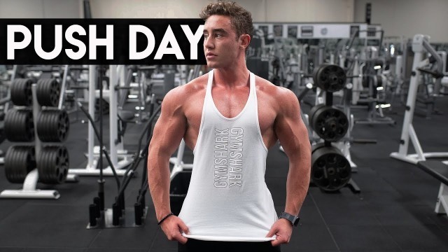 'Brutal Push Workout | Chest, Shoulders and Triceps | Zac Perna'