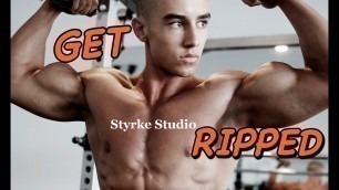 'Zac Perna Aussie Beast Raw Gym and Shoot Styrke Studio'