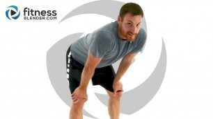 'Dynamic Total Body HIIT Cardio and Abs Workout with Warm Up & Cool Down'