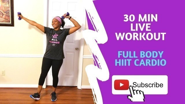 'Christian Workout | 30 Min HIIT | Beginner Workout | Christian Hip Hop'