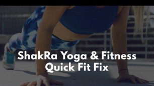 'ShakRa Yoga & Fitness Bonus Video - Home & Hotel Workout'