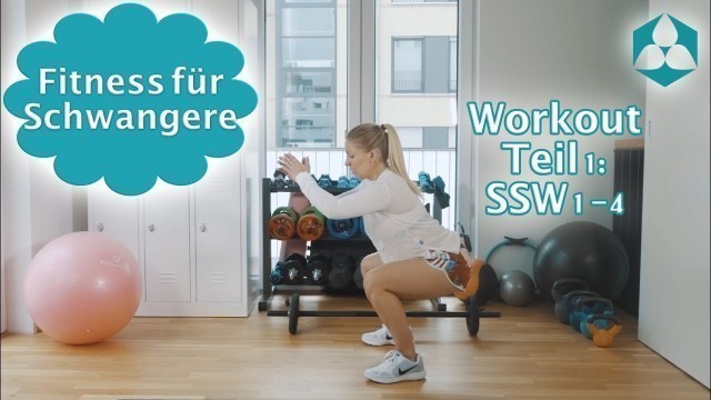 'Schwangerschaftsgymnastik: Sport & Fitness in der Schwangerschaft Teil 1 (SSW 1-4)'