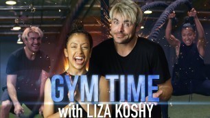 'LIZA KOSHY Is My New Workout Buddy | Gym Time w/ Zac Efron'