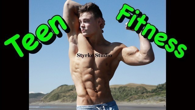 'Teen Fitness Model - How to Pose for Photo Shoot Zac Frost Styrke Studio'