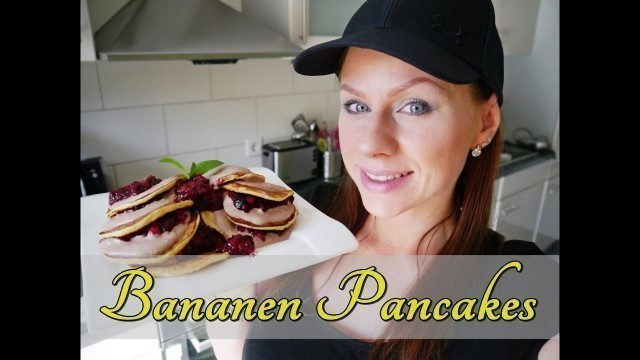 'BANANEN PANCAKES FRÜHSTÜCK | Fitness-Dessert.de | Muskelaufbau'