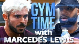 'I Train with NFL Great Marcedes Lewis | Gym Time w/ Zac Efron'