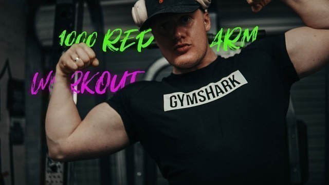 '1000 REP ARM WORKOUT | ZAC PERNA CHALLENGE'