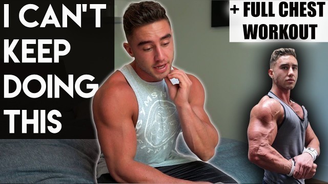 'Why I Need To Stop Dieting | Full Chest Workout w/ Voiceover | Zac Perna'