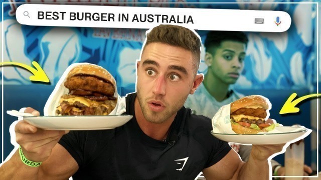 'Eating \'THE BEST BURGER in Australia’ | The Perfect Cheat Meal | Zac Perna'