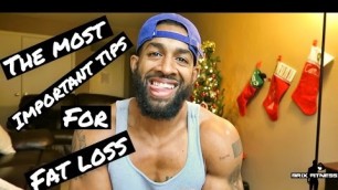 'Fat loss 101 - How to lose fat - The best fat loss tips'