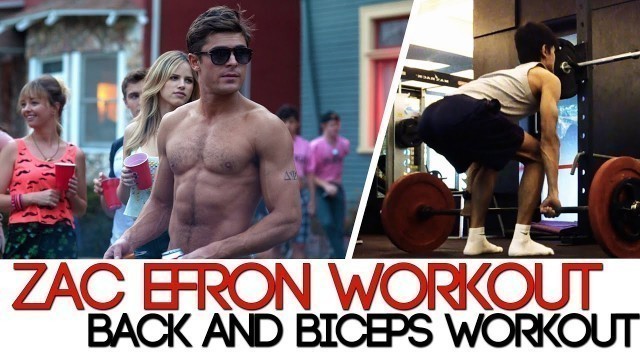 'ZAC EFRON BODY WORKOUT |  GAIN MUSCLE AND STRENGTH #MBFIT'