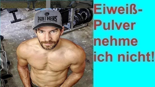 'Muskelaufbau OHNE Eiweißpulver BCAA Kreatin Zink Booster Omega 3 schnell Muskeln ausbauen'