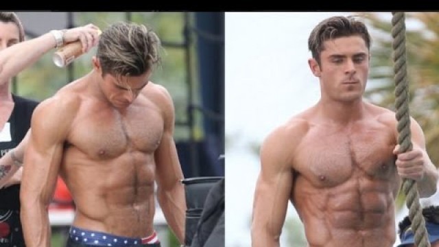 'Zac Efron Fitness Transformation Baywatch (Featuring The Rock & Zyzz)'