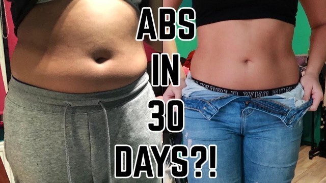 '30 Day Ab Workout Challenge | Trying CHLOE TING workouts, FitnessBlender & MORE! (i’ve lost 12lbs!)'