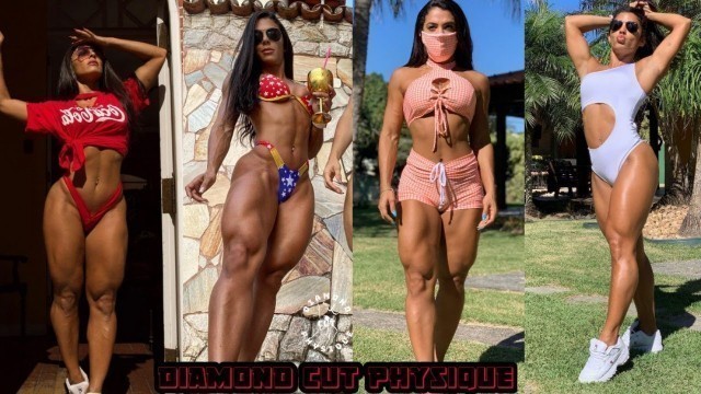 'Monique Rizzeto Beautiful Brazilian Fitness Model Workout | Female Fitness Motivation'