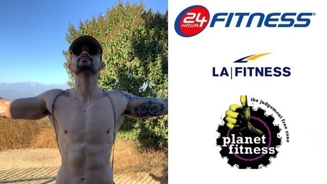 '24 Hour Fitness Vs LA Fitness Vs Planet Fitness (Review)'