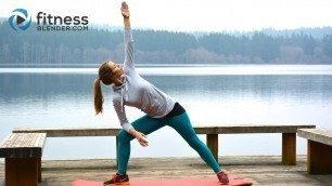 'Lake Yoga Workout - Fluid Yoga Stretches for Flexibility, Toning & Stress Relief - Cool Down Workout'