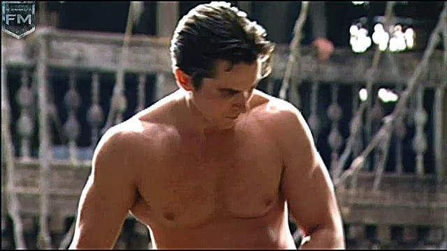 'Christian Bale Workout \'Batman: Begins\' Behind The Scenes [+Subtitles]'