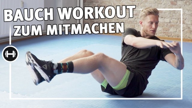 'Bauchmuskeltraining für zuhause | 8 Minuten | Fitness & Kraftsport | Sport-Thieme'