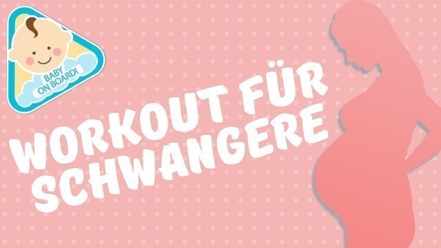 'Fitness in der Schwangerschaft | Schwangerschaftsgymnastik | Live Workout | VERONICA-GERRITZEN.DE'