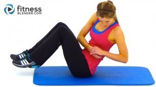 'HIIT Workout for Abs and Obliques - High Intensity Interval Training Cardio & Abs'