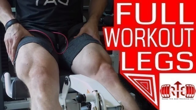 'Effective Apartment or Hotel Leg Day Workout | Grant Eilertson | Raise The Bar Training'