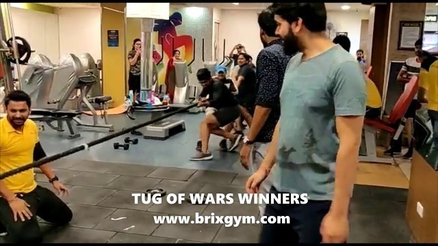 'TUG OF WAR WINNERS | BRIX GYM'