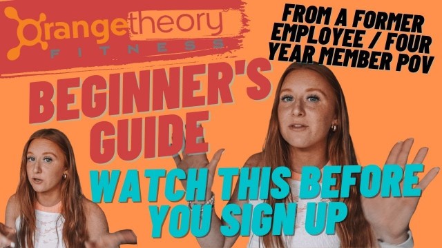 'MUST KNOW TIPS as an Orangetheory Fitness Beginner | ULTIMATE OTF BEGINNER\'S GUIDE'