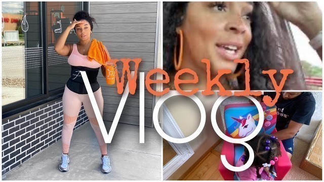 'WEEKLY VLOG | SALON LIFE | ORANGE THEORY FITNESS | BEAUTIFULMANDEE'