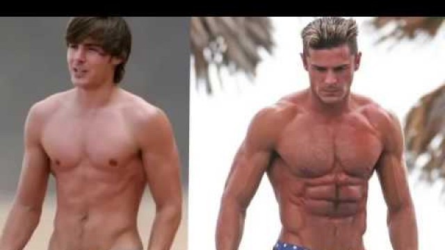 'Zac Efron Body Training  Transformation, Diet & Workout for Baywatch'