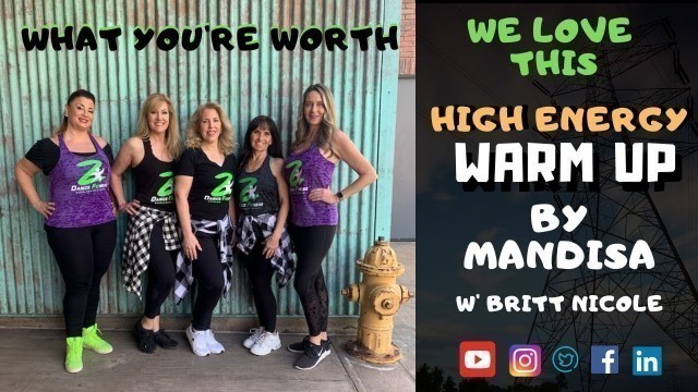 'WHAT YOUR WORTH // Mandisa w/Britt Nicole // Christian Dance Fitness'